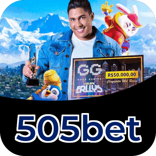 Interface do aplicativo 505bet mostrando jogos disponíveis no iOS e Android